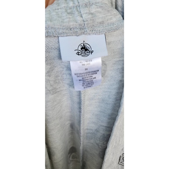 NWOT Women's Disney Parks Mickey Mouse Grey Joggers Plus Size 3X 3XL XXXL - Picture 6 of 6